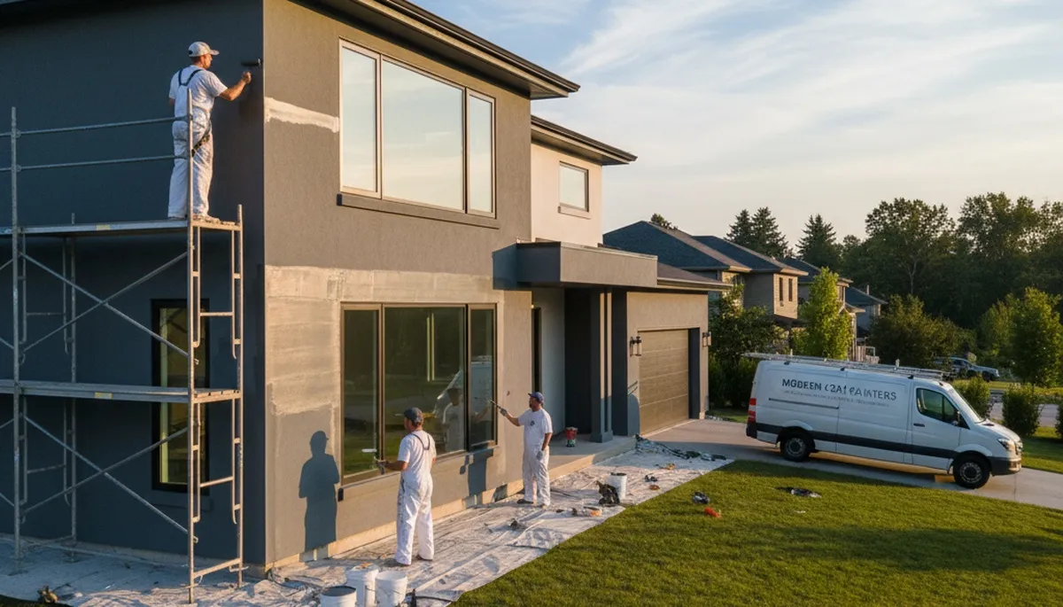 Exterior house painting in Arlington, TX by Arlington Paint Pros for durable curb appeal